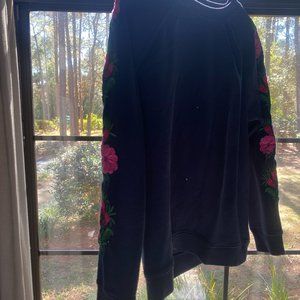 J. Crew Embroidered Crewneck